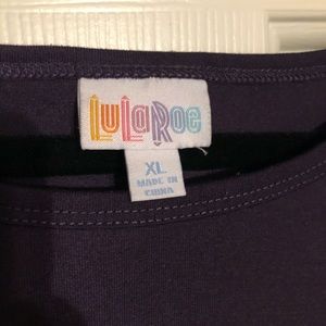 LuLaRoe Tops - Lularoe solid purple irma XL LuLaRoe Tops - Lularoe solid purple irma XL